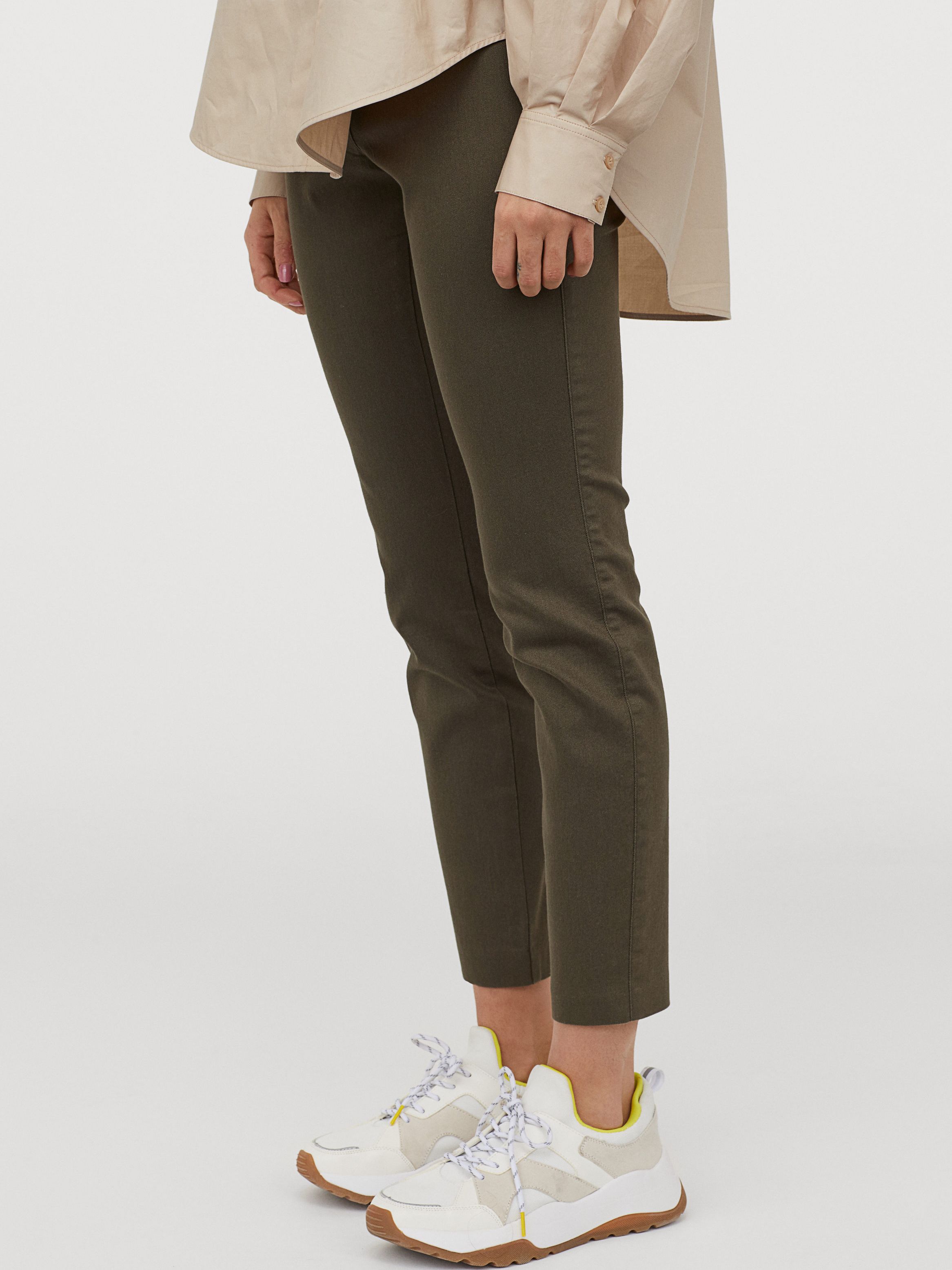 

Брюки H&M 0796210-1 44 Хаки (СА2000001866702)