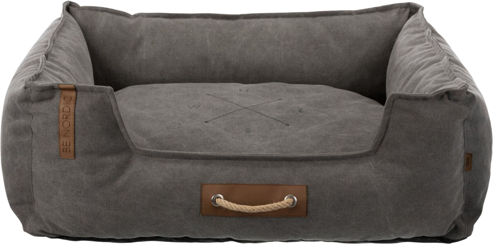

Лежак для собак и кошек Trixie Fohr BE NORDIC 80х60 cм Темно серый (4053032418592)