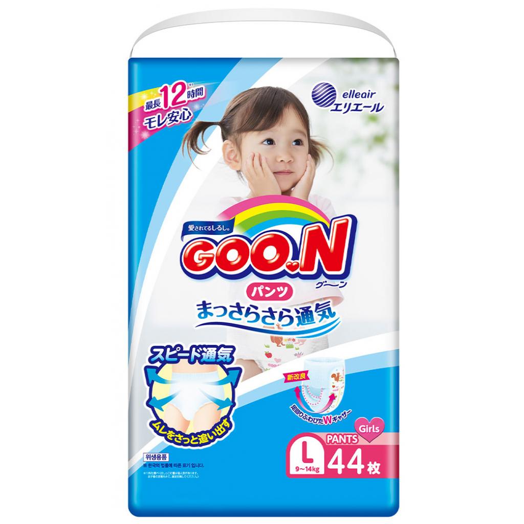 

Подгузник GOO.N L 9 - 14 кг для девочек 44 шт (843096)