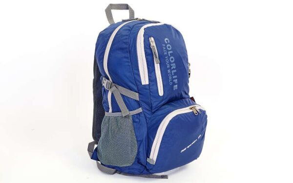 

Рюкзак спортивный V-35л COLOR LIFE 1554 (Темно-синий)