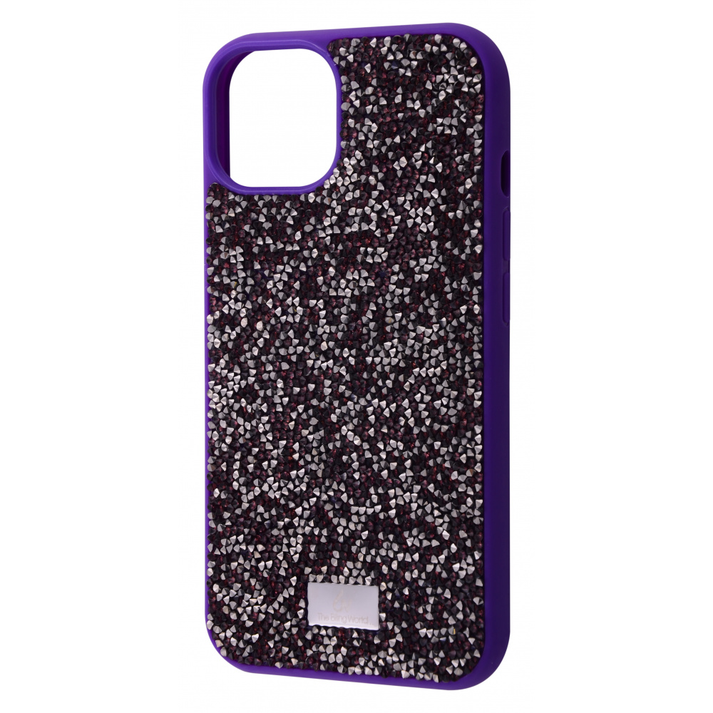 

Чехол Bling World ROCK DIAMOND для iPhone 13 purple