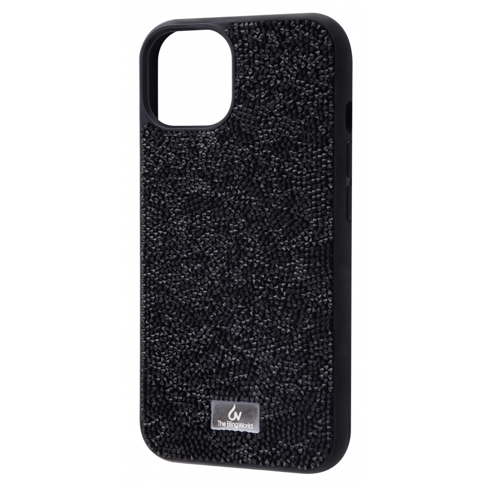 

Чехол Bling World ROCK DIAMOND для iPhone 13 black