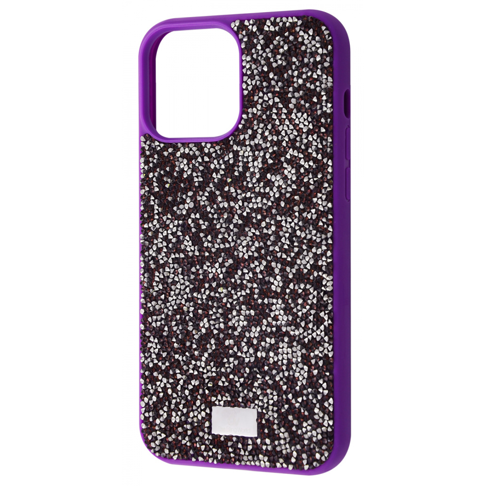 

Чехол Bling World ROCK DIAMOND для iPhone 13 Pro Max purple