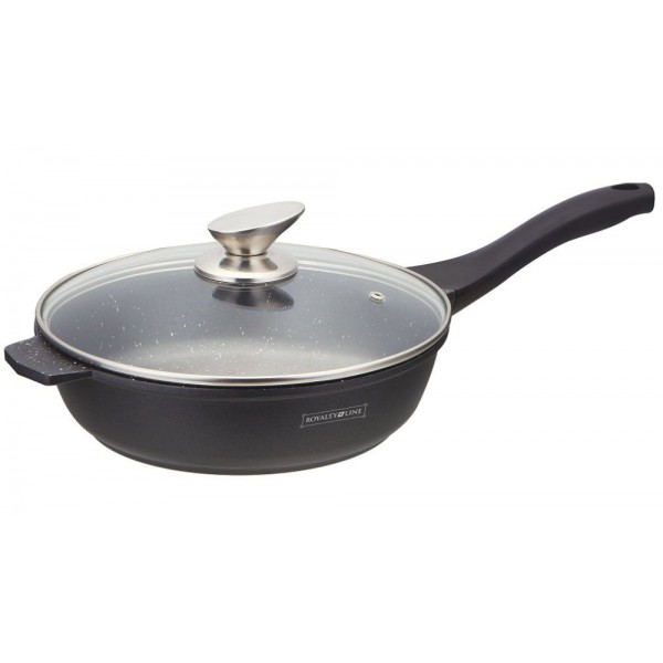 

Сковородка с антипригарным покрытием 24cm Royalty Line RL-BDF24M