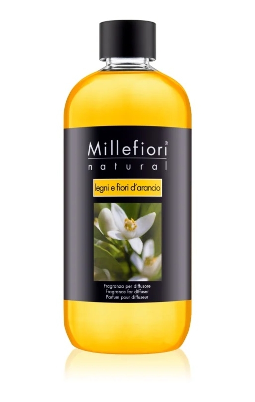 

Millefiori Natural Legni e Fiori d'Arancio Наповнювач до аромадиффузору 500 мл