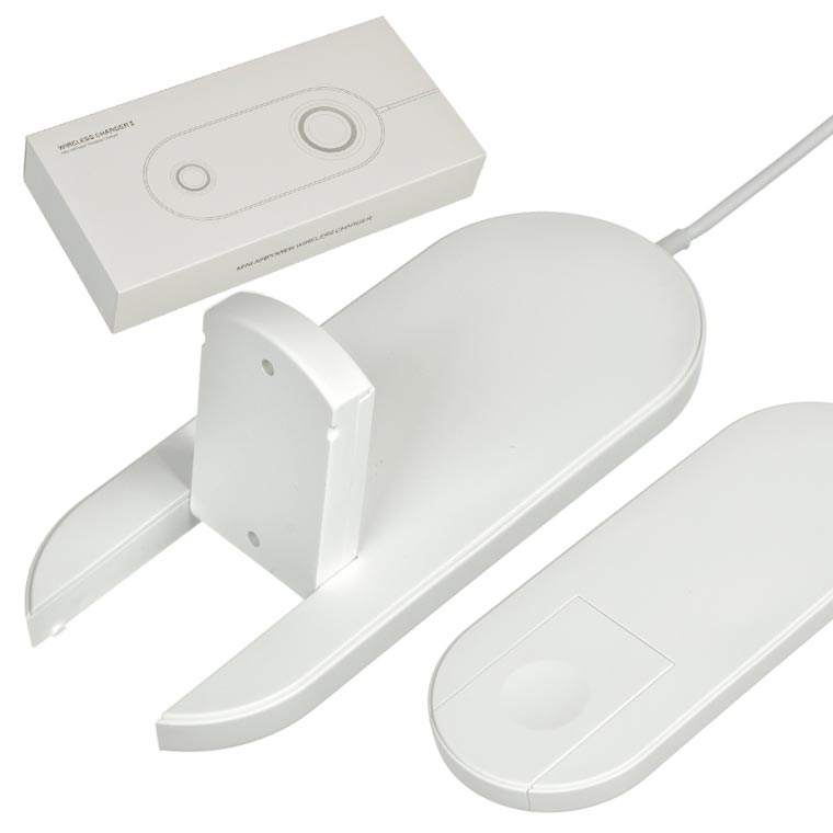 

Беспроводное зарядное устройство AirPower Mini 2in1 white