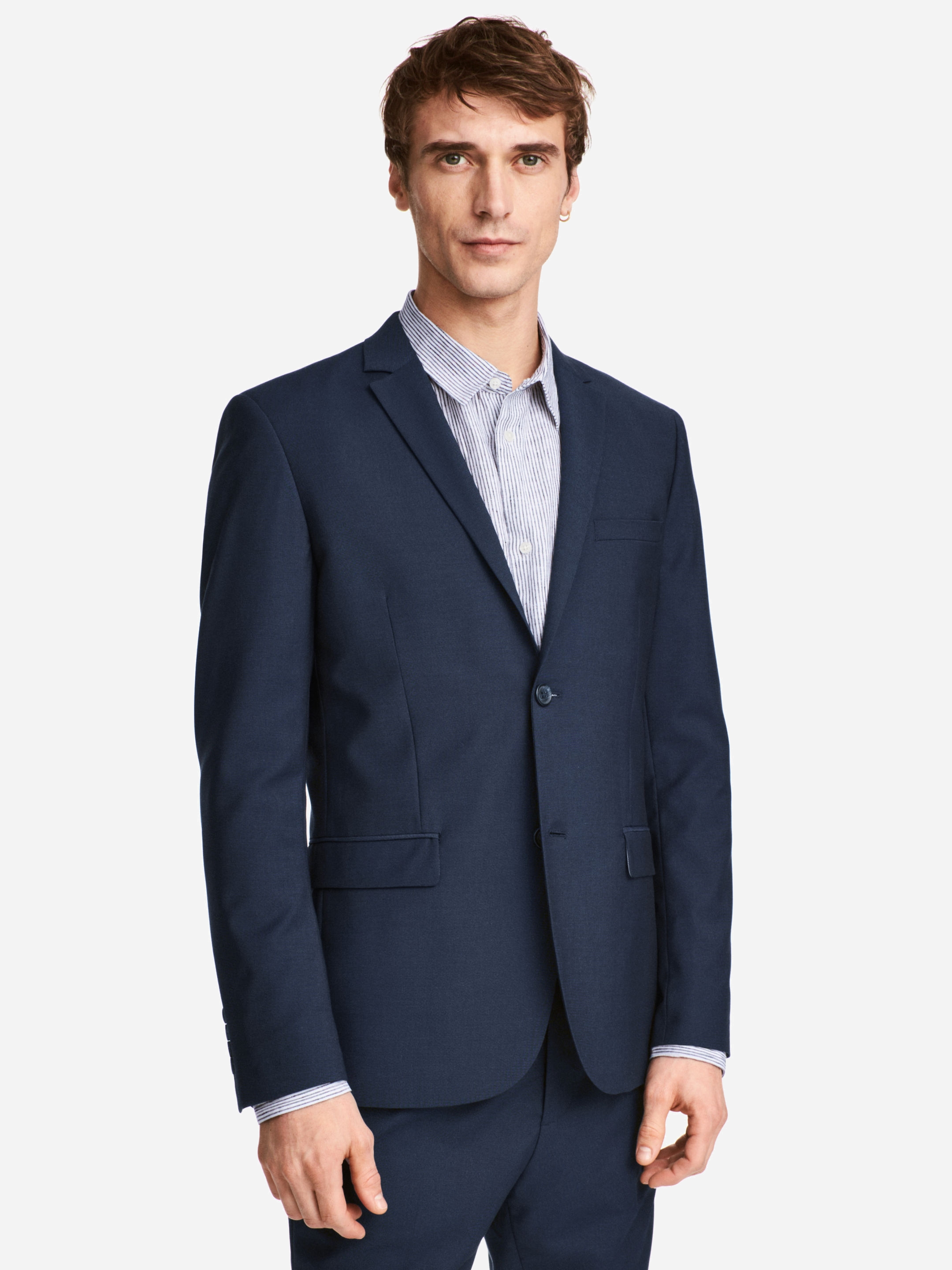 

Пиджак H&M XAZ181079CRXC  Темно-синий, Пиджак H&M XAZ181079CRXC 44 Темно-синий