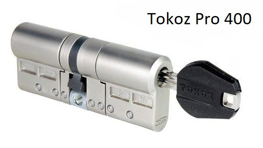 

Цилиндр TOKOZ PRO 400 110мм (55*55) матовый никель