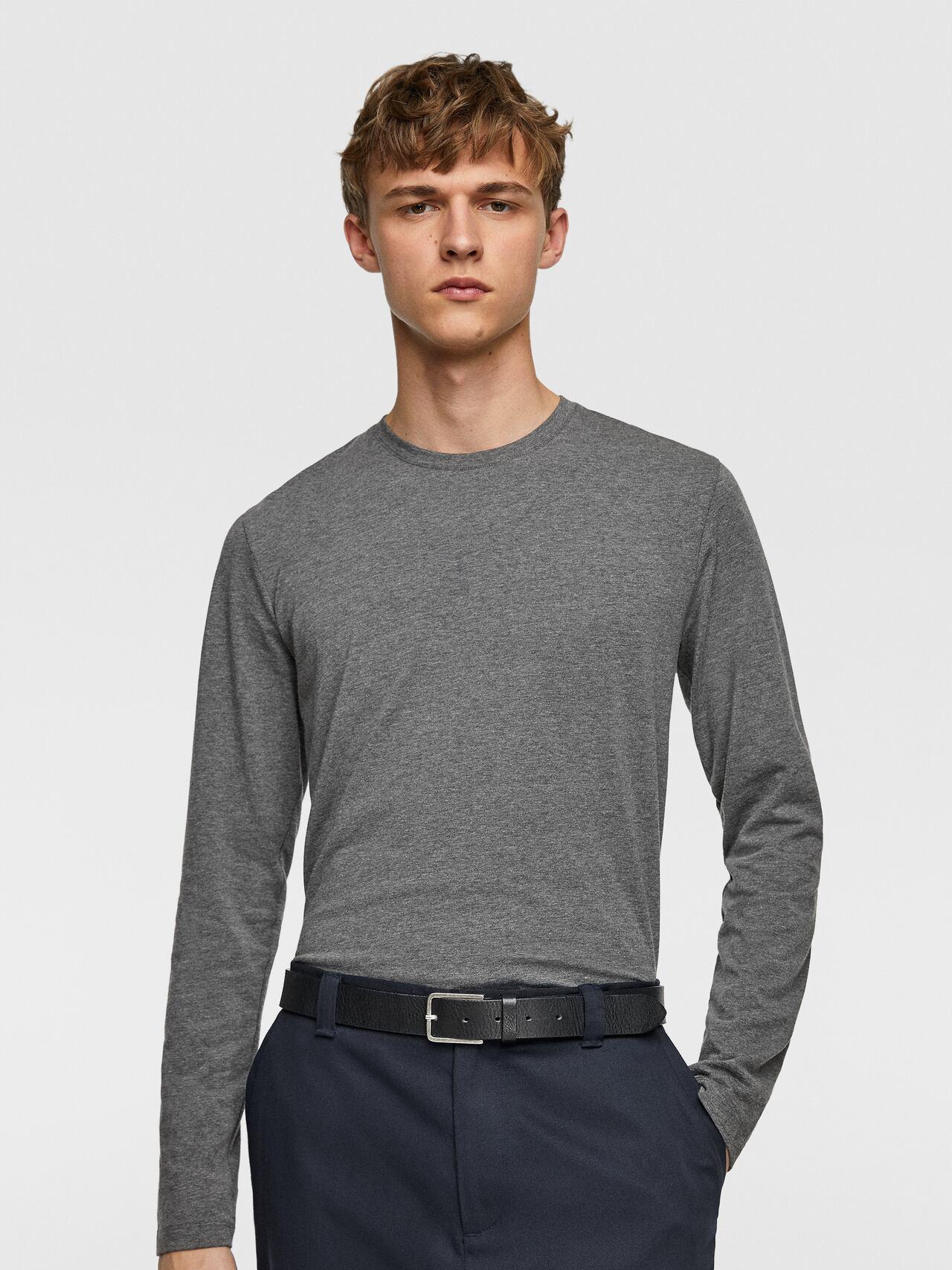 

Лонгслив Zara XAZ239190MAOS XL Серый