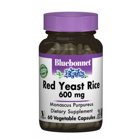 

Антиоксидант Bluebonnet Nutrition Red Yeast Rice 600 мг 60 капсул (333072)