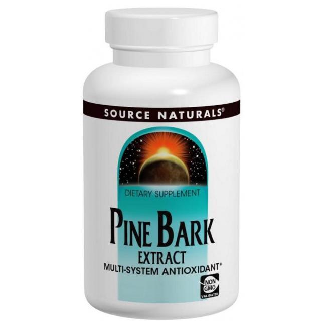 

Препарат для поддержания сердечно-сосудистой системы Source Naturals Pine Bark 150 мг 30 таблеток (333937)