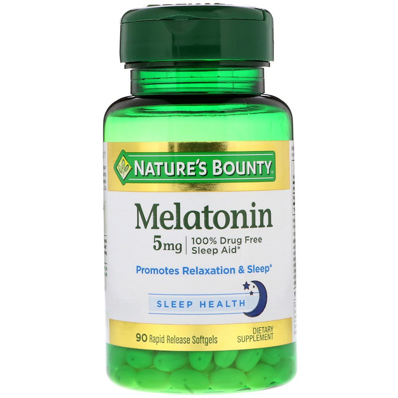 

Для профилактики сна Nature's Way Melatonin Natrol 100 таблеток (333315)