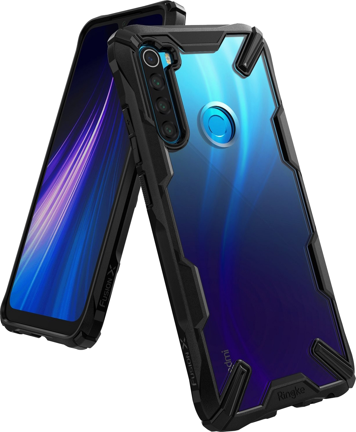 

Панель Ringke Fusion X для Xiaomi Redmi Note 8 Black