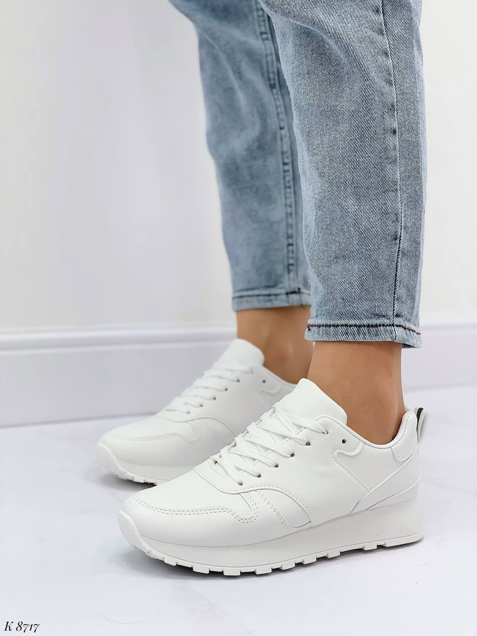 

Кроссовки Женские Fashion 39 (8717) 25.5 см Белые