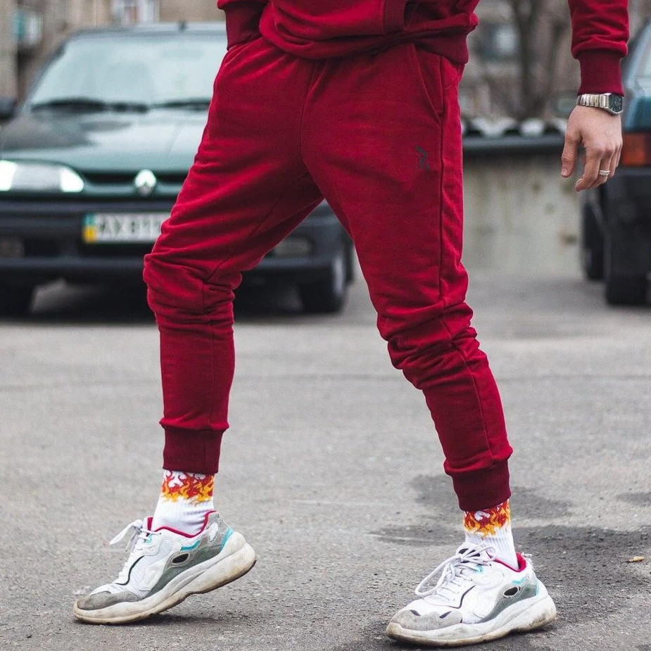 

Спортивные штаны Over Drive Jog бордовые, Спортивные штаны Over Drive Jog бордовые XS