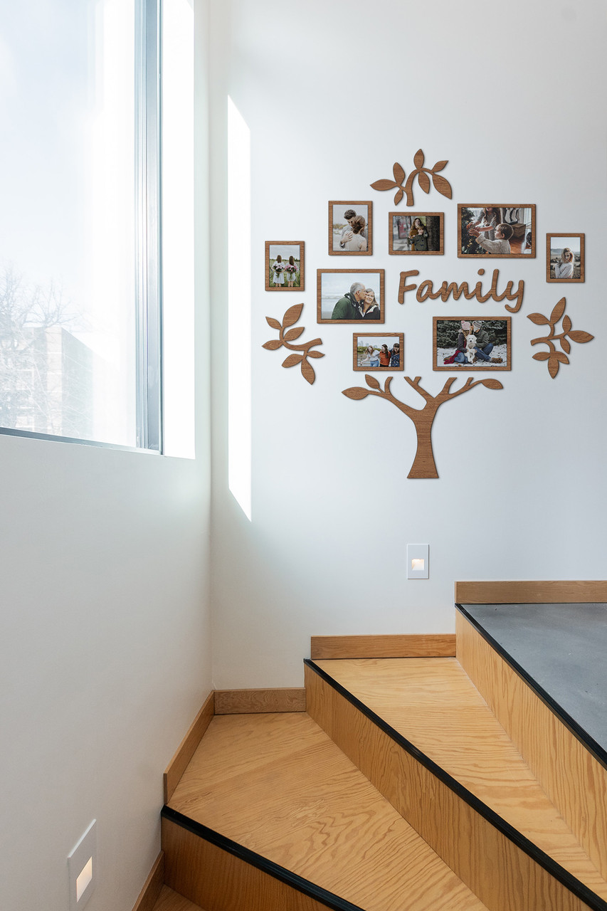 

Семейное дерево для фотографий 8 рамок LikeWood Family L 180 X 180 см Светлый орех