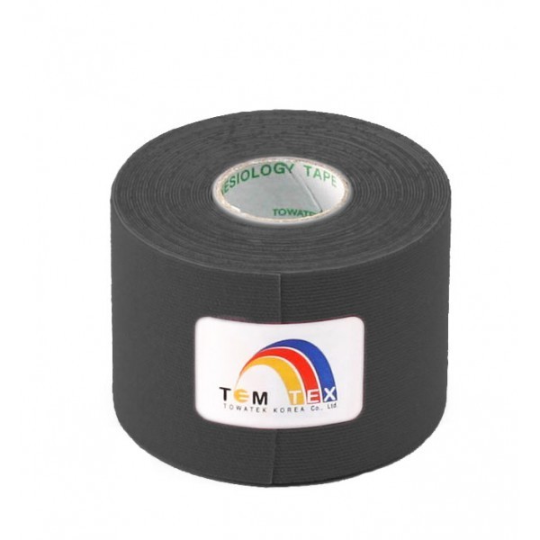 

Кінезіо тейп TemTex 5 см х 5 м чорний