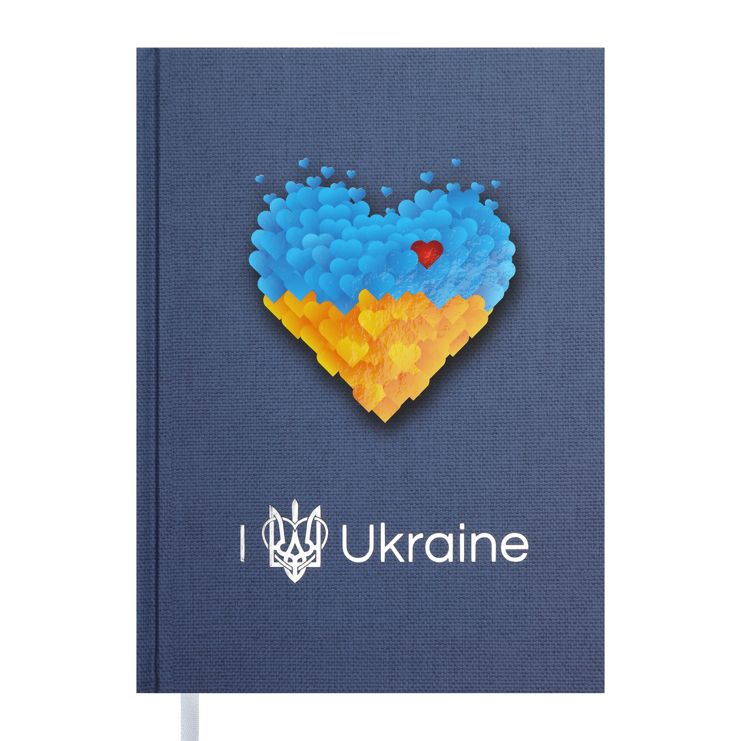 

Ежедневник UKRAINE недатированный A5 серый (BM202109)