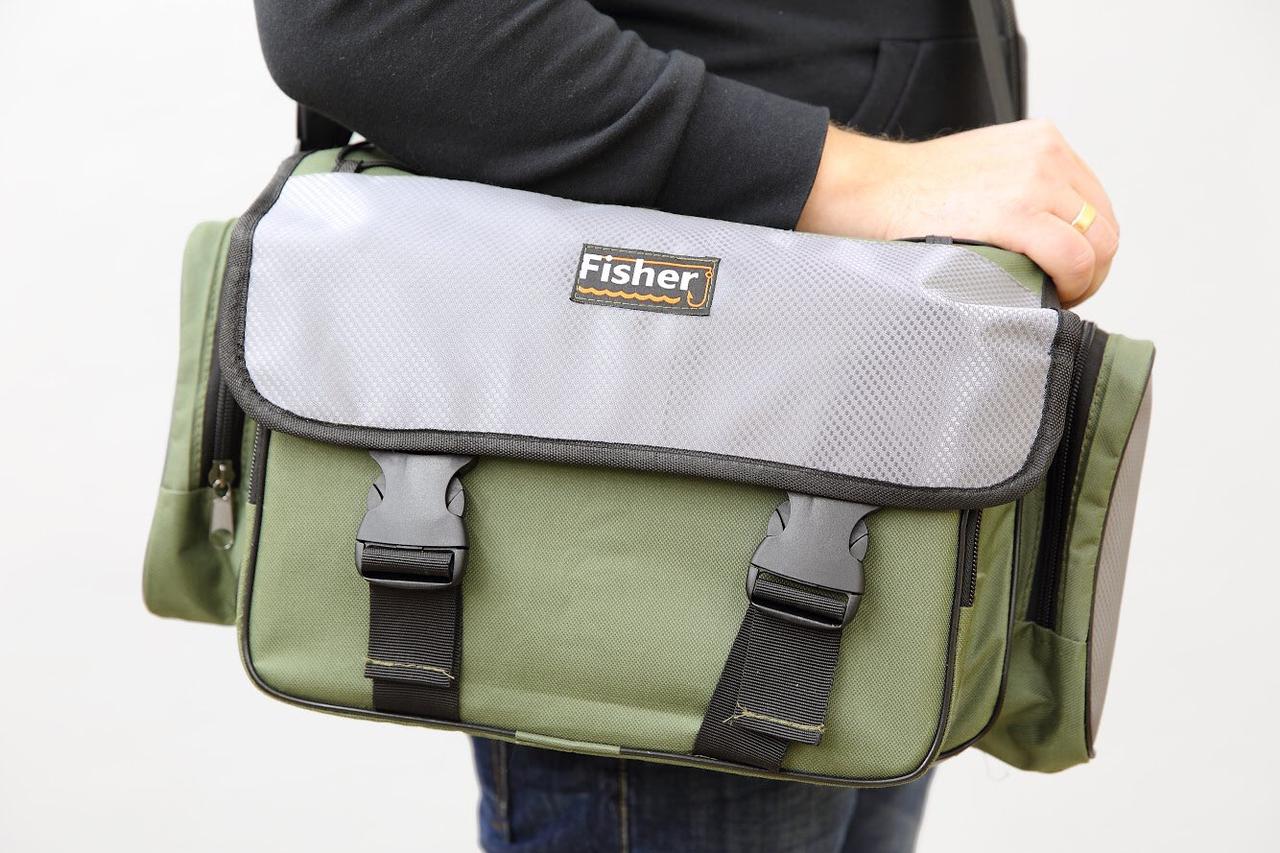 

Сумка спиннингиста универсальная Fisher