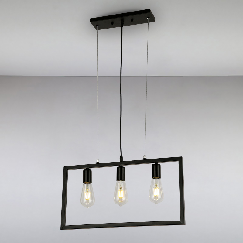 

Люстра подвесная Light House LS-14648-3 BK черный