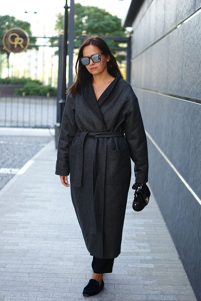 

Пальто Nklook S (44) Cерое