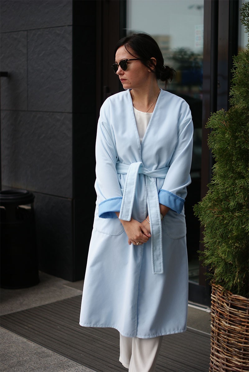

Пальто Nklook M (46) Голубое