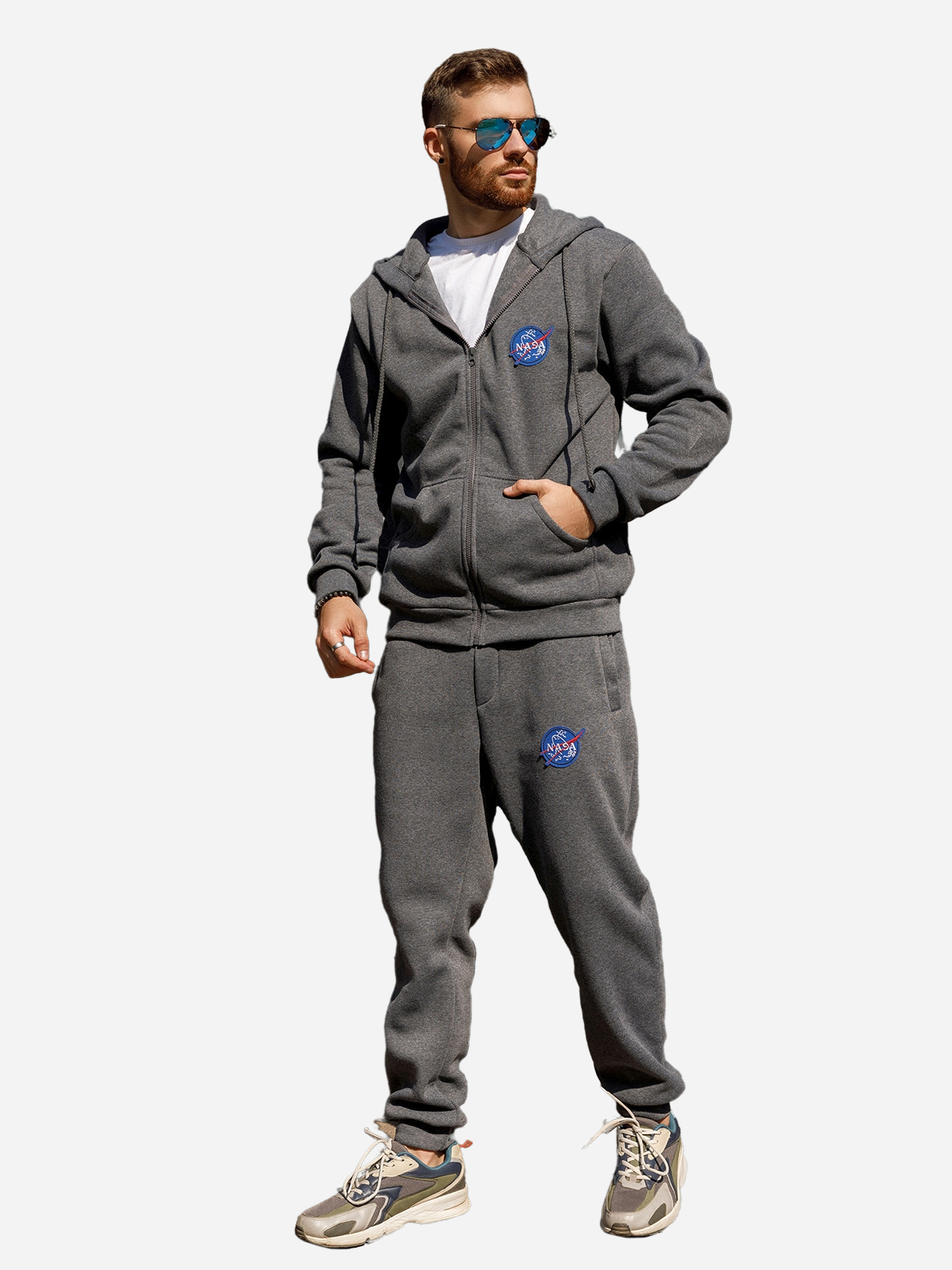 

Спортивный костюм ISSA PLUS GN-444 3XL Серый