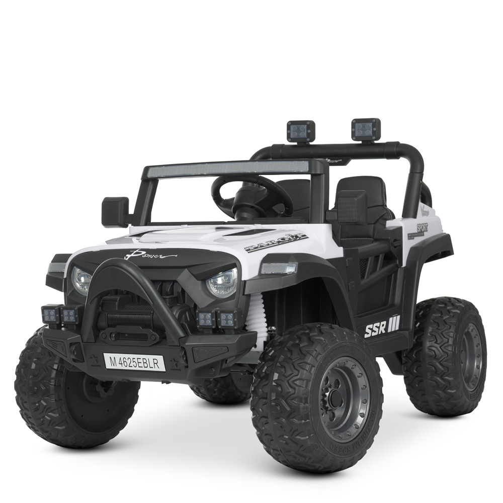 

Электромобиль Bambi Racer M 4625EBLR-1 Black-White (M 4625EBLR)