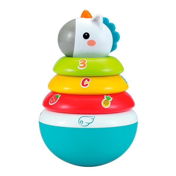 

Пирамидка неваляшка Hola Toys Единорог подходит для инклюзивного развития 3136
