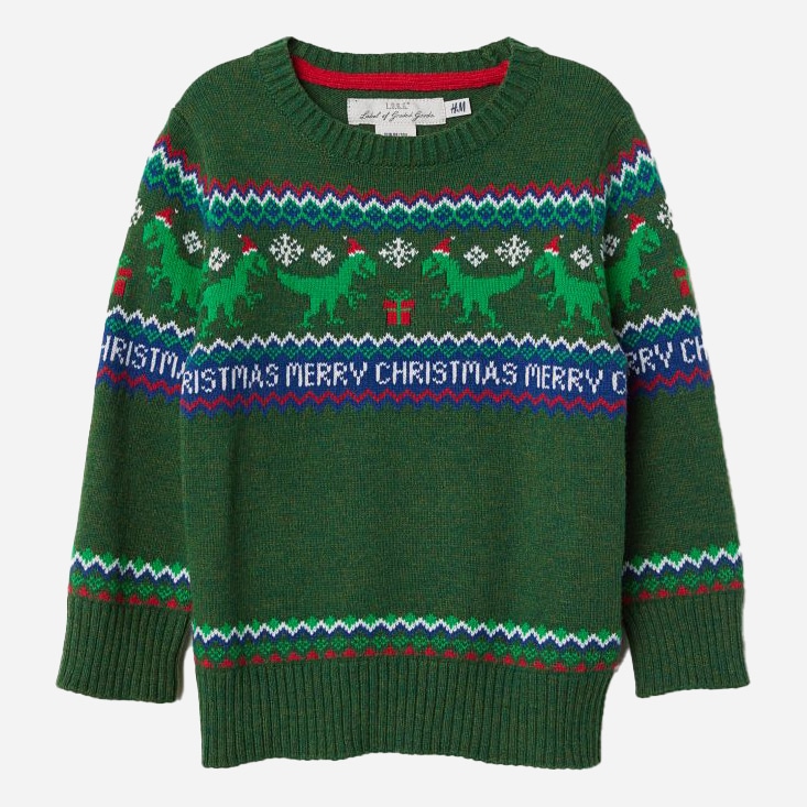

Джемпер H&M 0638874-8 122-128 см Зеленый (СА2000001755754)