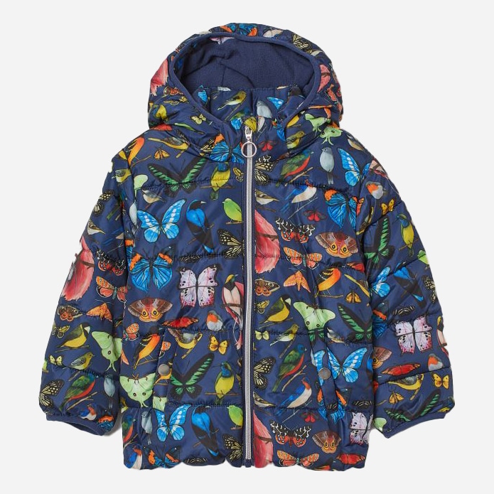 

Демисезонная куртка H&M 0804140-0 140 см Темно-синяя (СА2000001809075)
