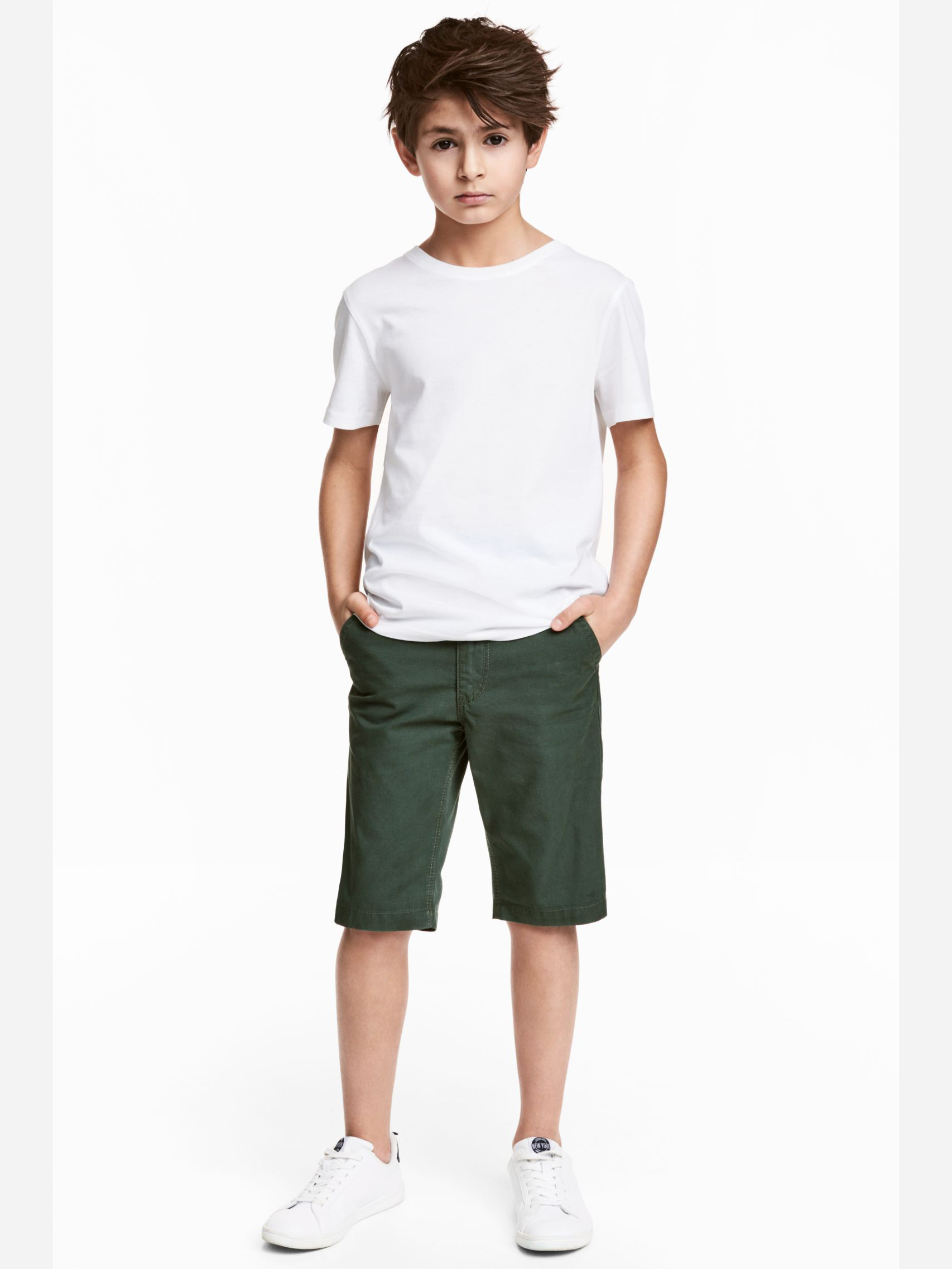 

Шорты H&M 07-0454513-004 140 см Зеленые (СА2000001480489)