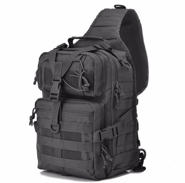 

Сумка-рюкзак тактическая военная FOXTACTICAL A92 (черный)