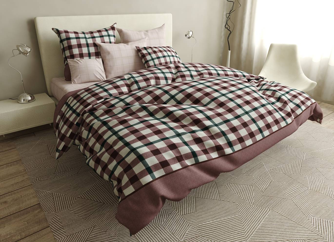 

Простынь MirSon Бязь Premium 17-0364 Djibouti 200x220