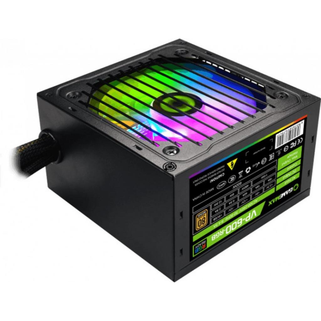 

Блок живлення GameMax VP-600-RGB (600 Вт)