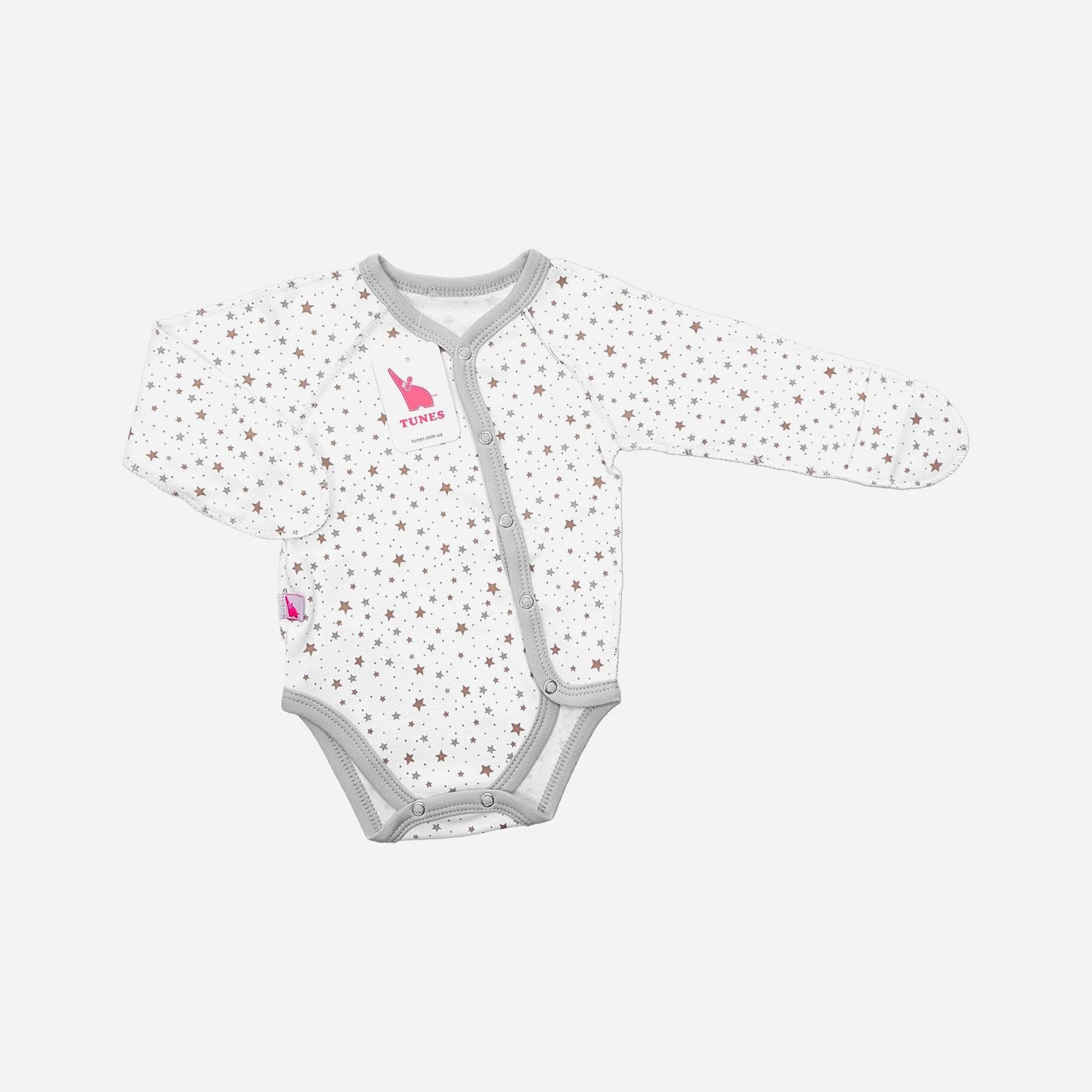 

Боди-распашонка Tunes Moon 09-2-4-05 56 см Белая