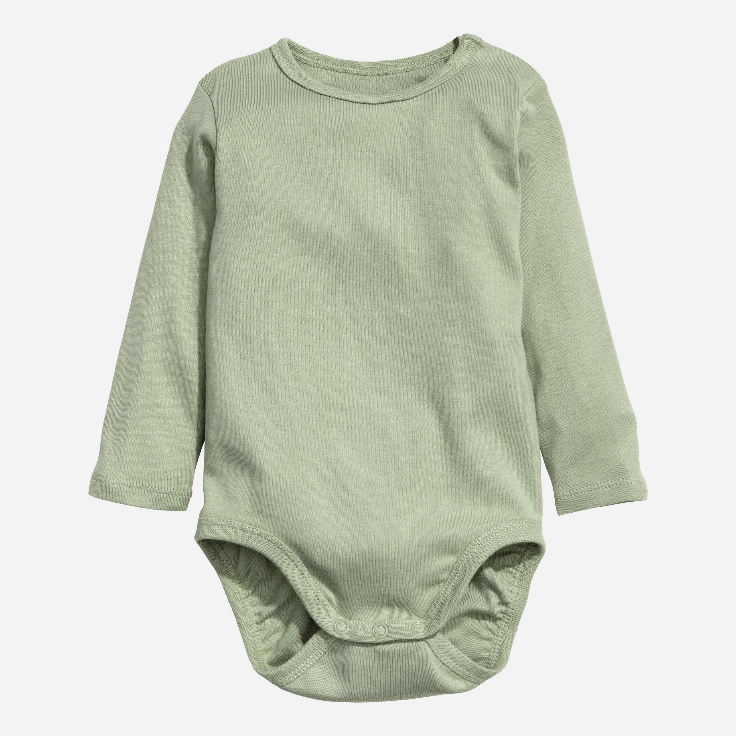 

Боди H&M 0620337-7 74 см Оливковое (СА2000001772324)