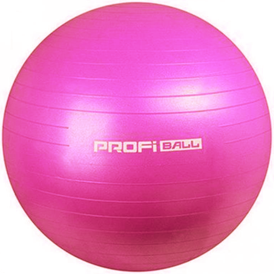 

Мяч для фитнеса ProfiBall 65см Усиленный Розовый (AB-015)