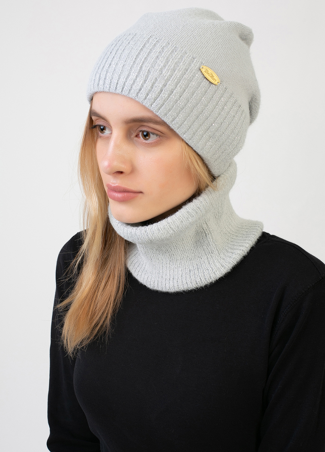 

Комплект (шапка, шарф-снуд) DeMari 56-60 см 661085
