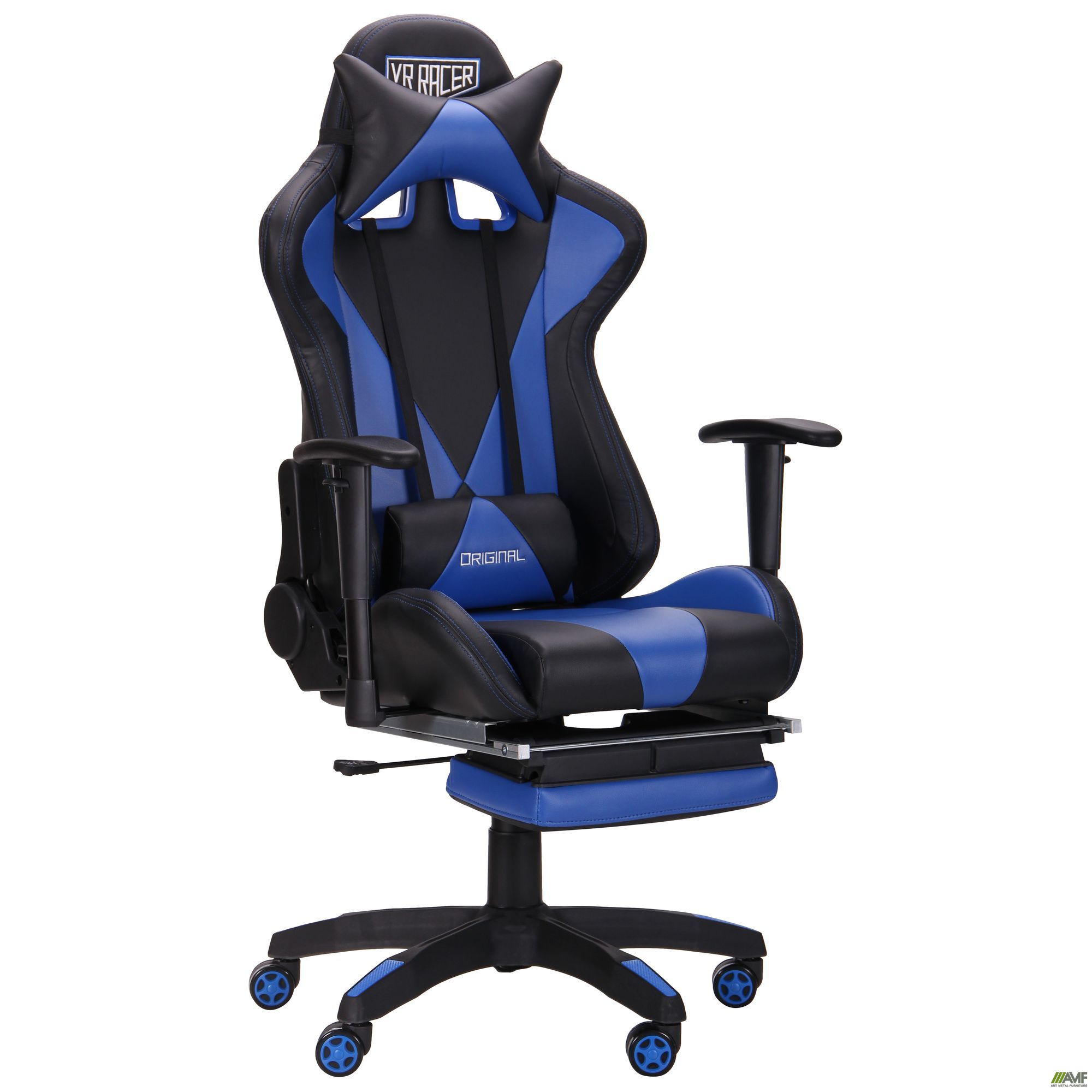 

Кресло AMF VR Racer Magnus черный/синий 515277