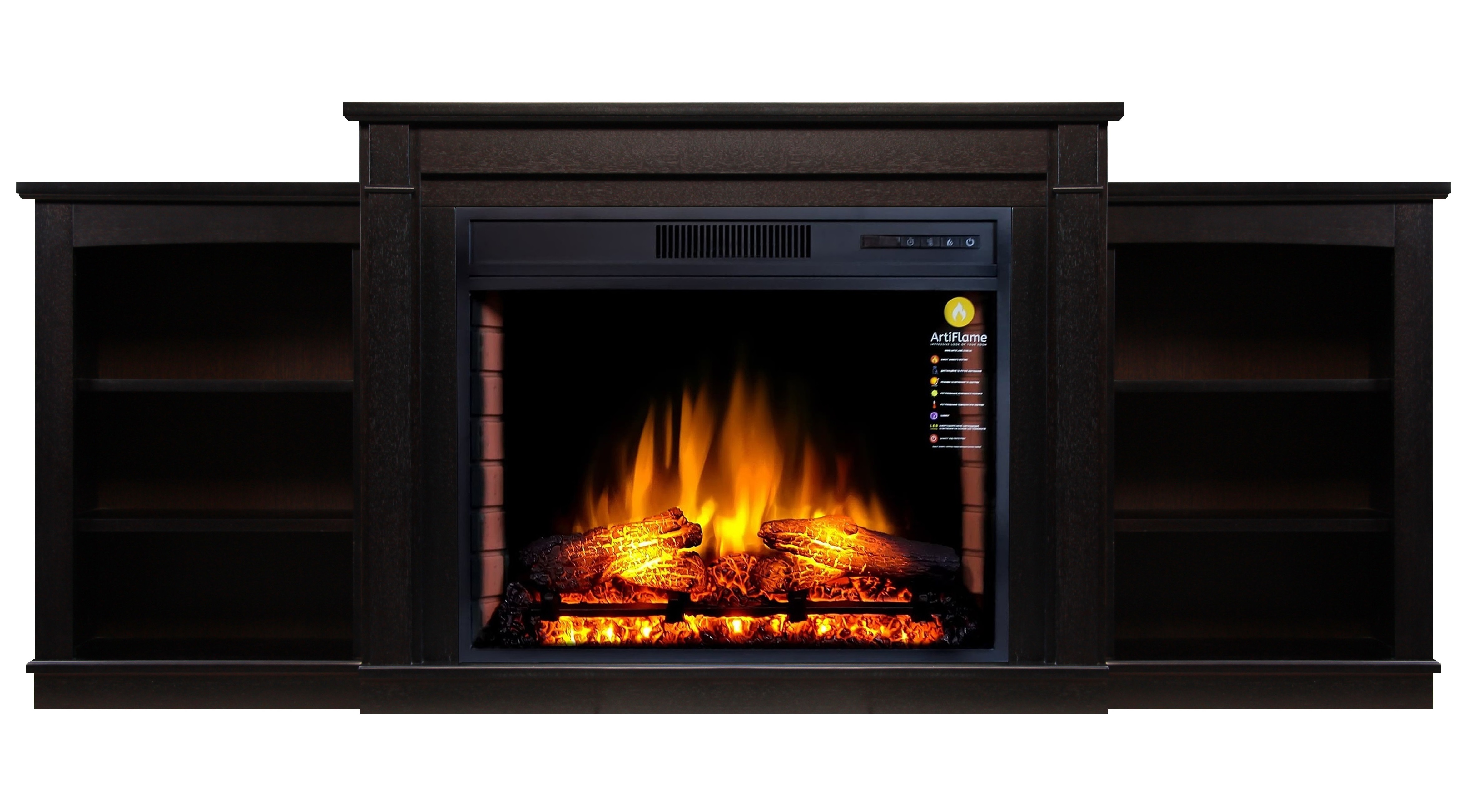 

Электрокамин с порталом ArtiFlame VOGUE AF28S ВЕНГЕ (со звуком)