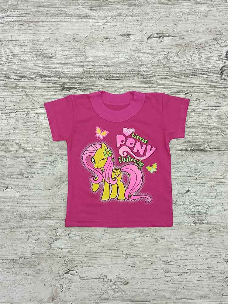 

Футболка для дівчинки малинова Little Pony 00062, 80-86 см. (1-2 роки)