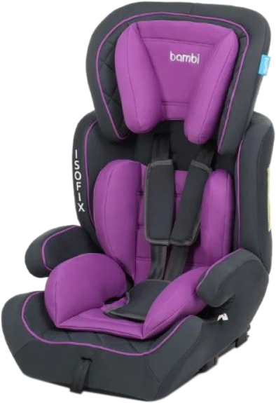 

Автокресло Bambi M 4250 9-36 кг Isofix Purple (Bambi M 4250 purple)