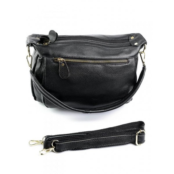 

Кожаный женский клатч Parse 301 Black