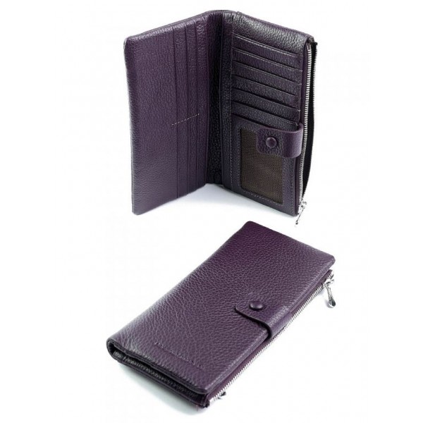 

Кошелек из натуральной кожи Wcash A192-1716-4 Purple