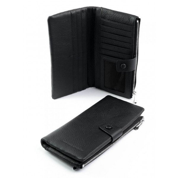 

Женский кошелек кожа Wcash A192-1716-2 Black
