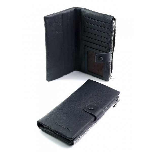 

Кошелек кожаный женский Wcash A192-1716-20 Navy