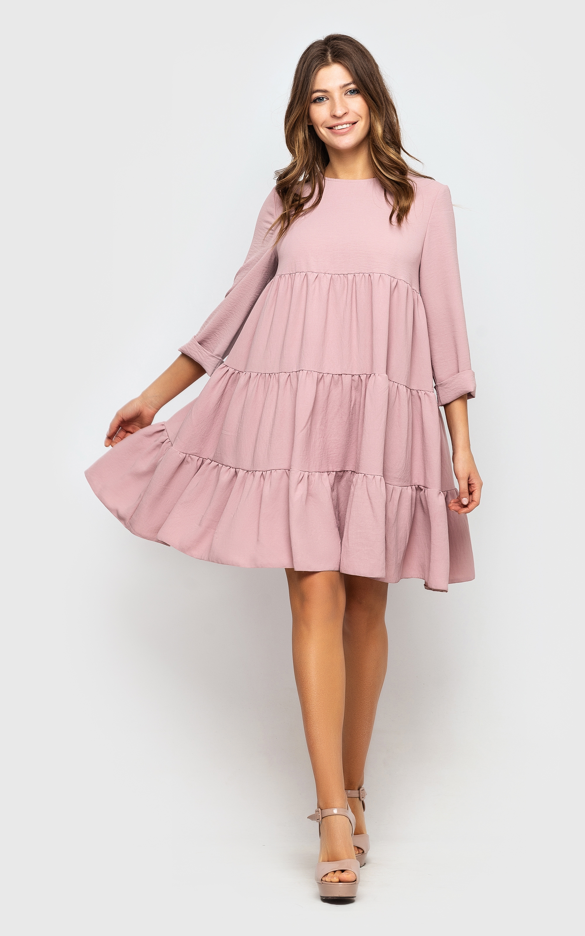 

Fashions • Платье свободного кроя Изабелла Fashions  пудра (4110, Fashions • Платье свободного кроя Изабелла Fashions S пудра (4110)