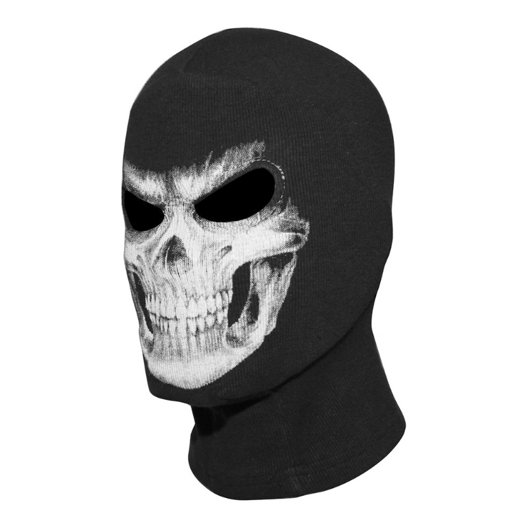 

Маска подшлемник балаклава Primo White Skull