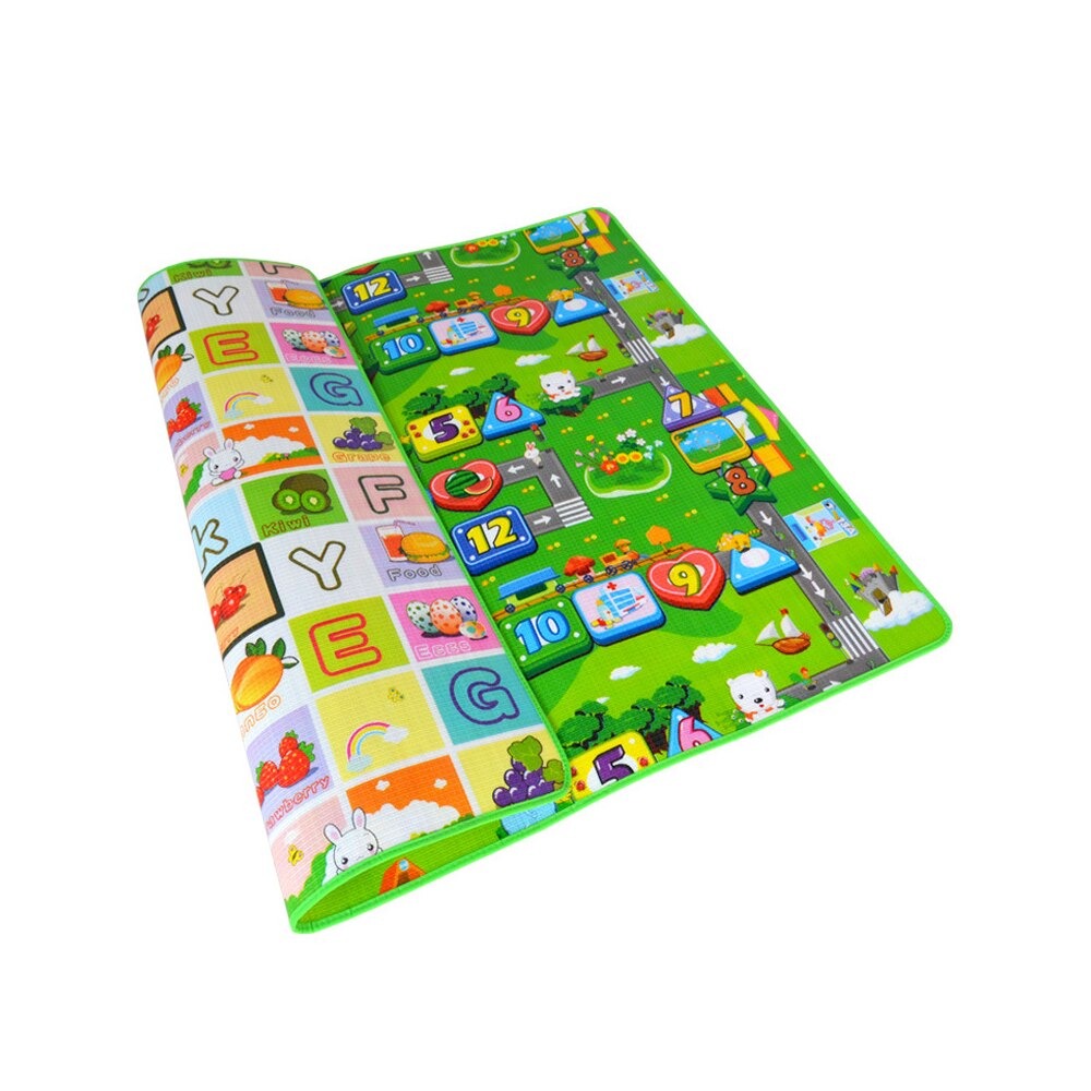 

Детский двусторонний развивающий игровой коврик (120 х 180 см)